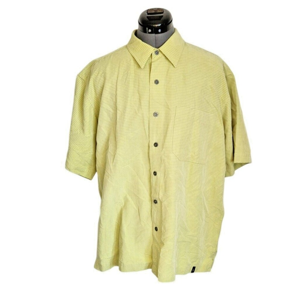 Royal Robbins Button Down Short Sleeve Shirt Size L